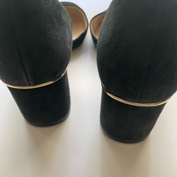 Black Cole Haan Heels Size 8.5 - Picture 2 of 4